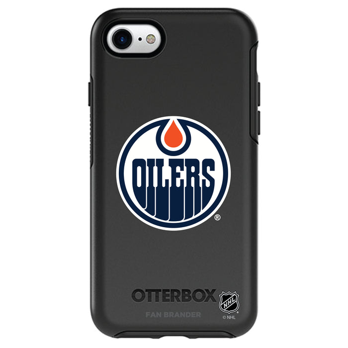 OtterBox Black Phone case with Edmonton Oilers Primary Logo