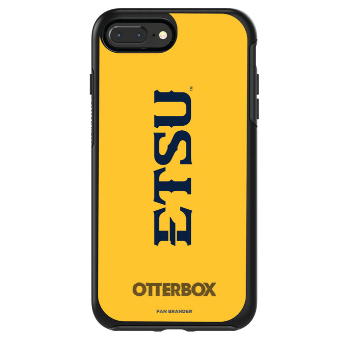 OtterBox Black Phone case with Eastern Tennessee State Buccaneers Wordmark Design