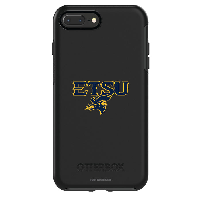 OtterBox Black Phone case with Eastern Tennessee State Buccaneers Secondary Logo