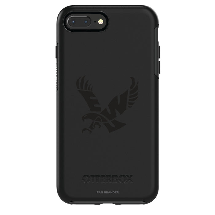 OtterBox Black Phone case with Eastern Washington Eagles Primary Logo in Black