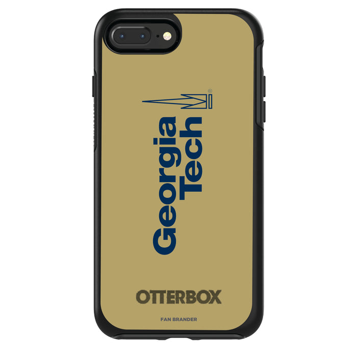 OtterBox Black Phone case with Georgia Tech Yellow Jackets Wordmark Design