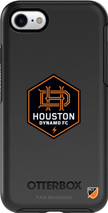 OtterBox Black Phone case with Houston Dynamo Primary Logo
