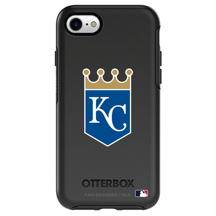 OtterBox Black Phone case with Kansas City Royals Secondary Logo