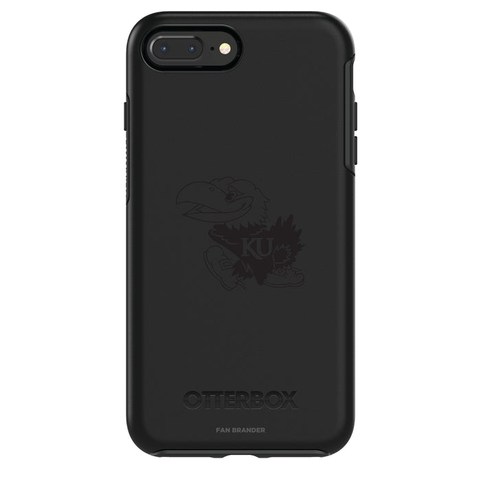 OtterBox Black Phone case with Kansas Jayhawks Primary Logo in Black