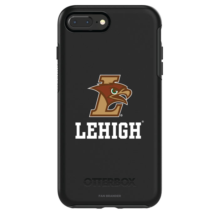 OtterBox Black Phone case with Lehigh Mountain Hawks Primary Logo