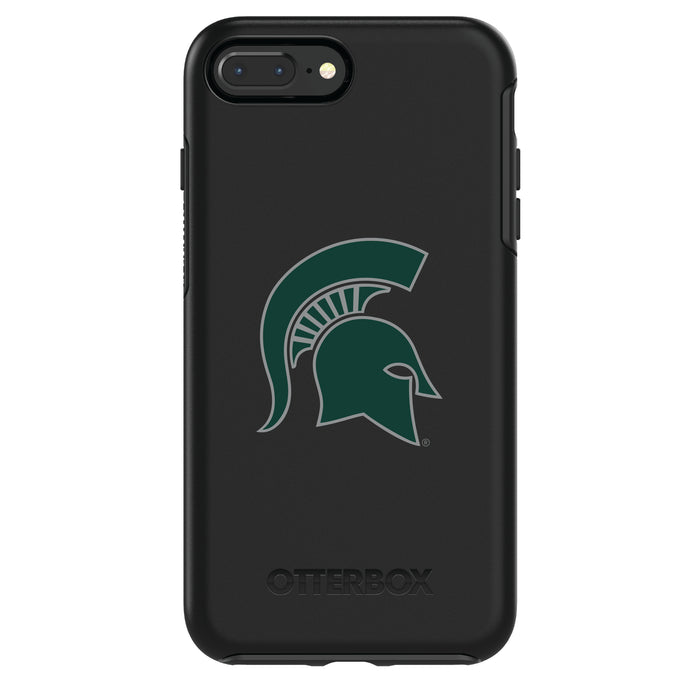 OtterBox Black Phone case with Michigan State Spartans Primary Logo
