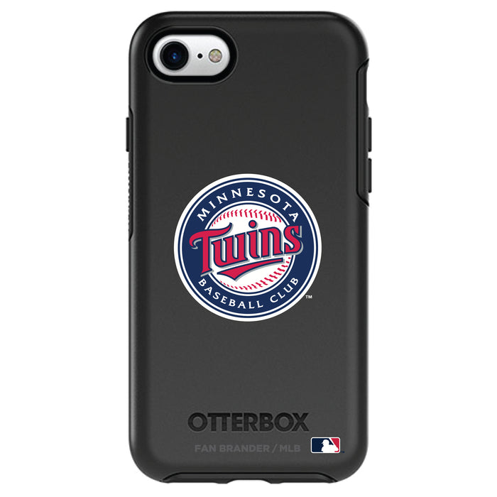 OtterBox Black Phone case with Minnesota Twins Primary Logo