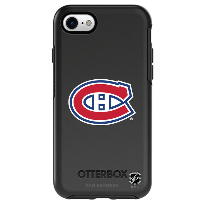 OtterBox Black Phone case with Montreal Canadiens Primary Logo