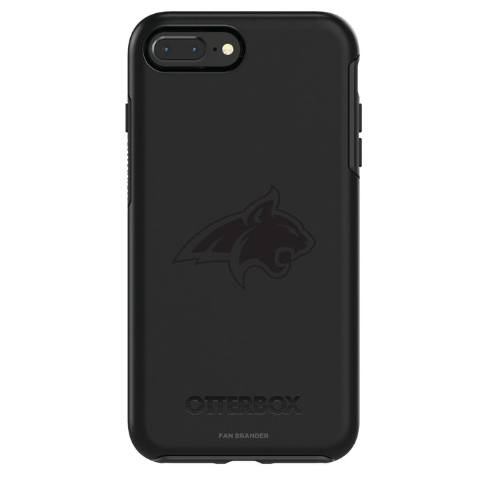 OtterBox Black Phone case with Montana State Bobcats Primary Logo in Black