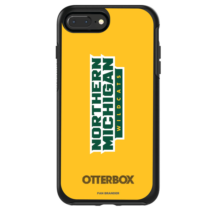 OtterBox Black Phone case with Northern Michigan University Wildcats Wordmark Design