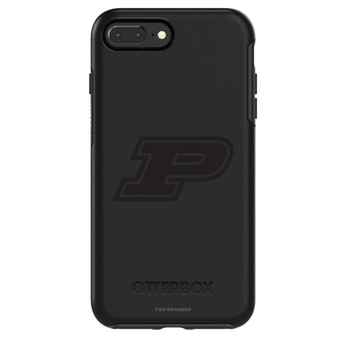 OtterBox Black Phone case with Purdue Boilermakers Primary Logo in Black