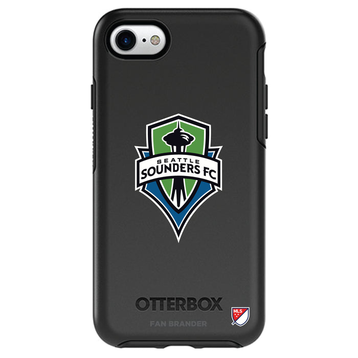 OtterBox Black Phone case with Seatle Sounders Primary Logo