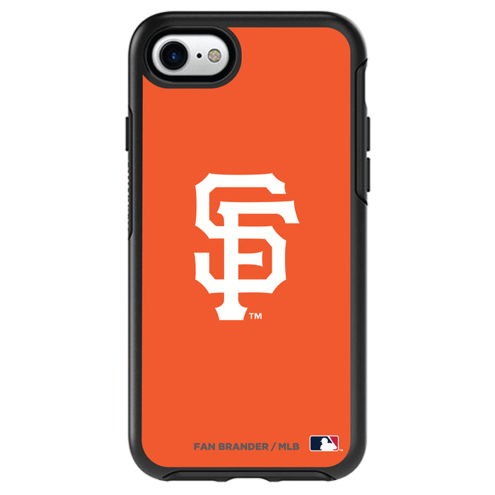OtterBox Black Phone case with San Francisco Giants Primary Logo and Team Background