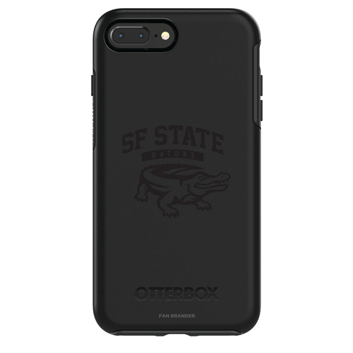 OtterBox Black Phone case with San Francisco State U Gators Primary Logo in Black