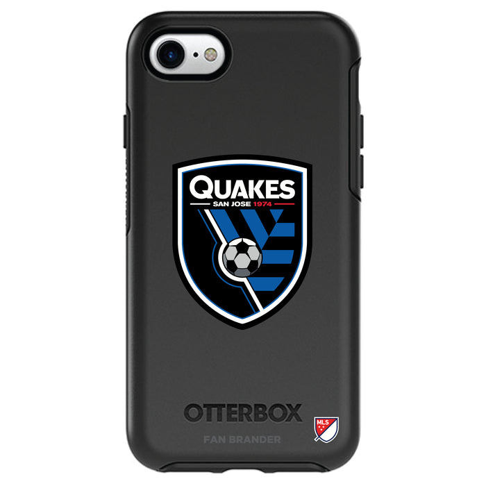 OtterBox Black Phone case with San Jose Earthquakes Primary Logo