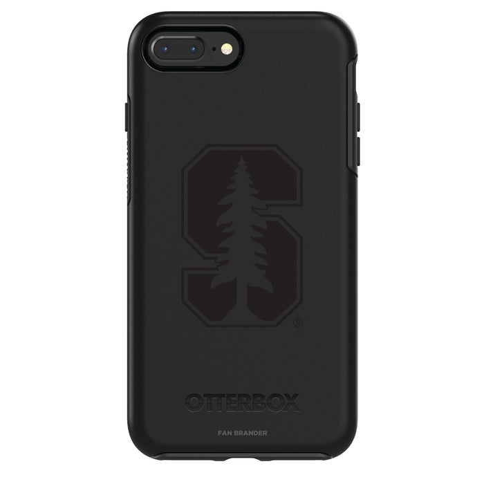 OtterBox Black Phone case with Stanford Cardinal Primary Logo in Black