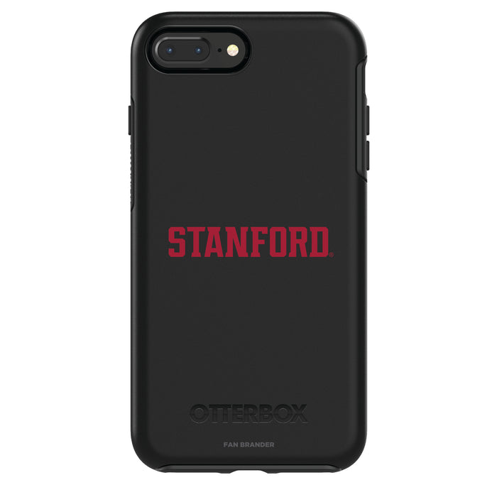 OtterBox Black Phone case with Stanford Cardinal Secondary Logo