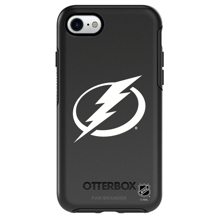 OtterBox Black Phone case with Tampa Bay Lightning Primary Logo