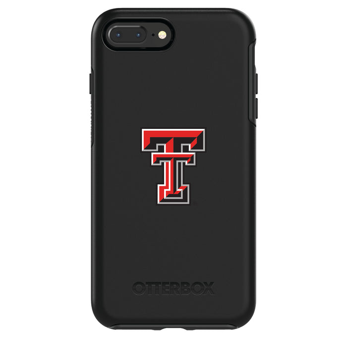 OtterBox Black Phone case with Texas Tech Red Raiders Primary Logo