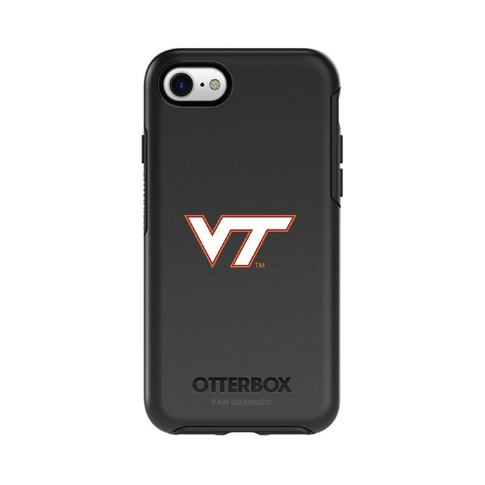 OtterBox Black Phone case with Virginia Tech Hokies Primary Logo