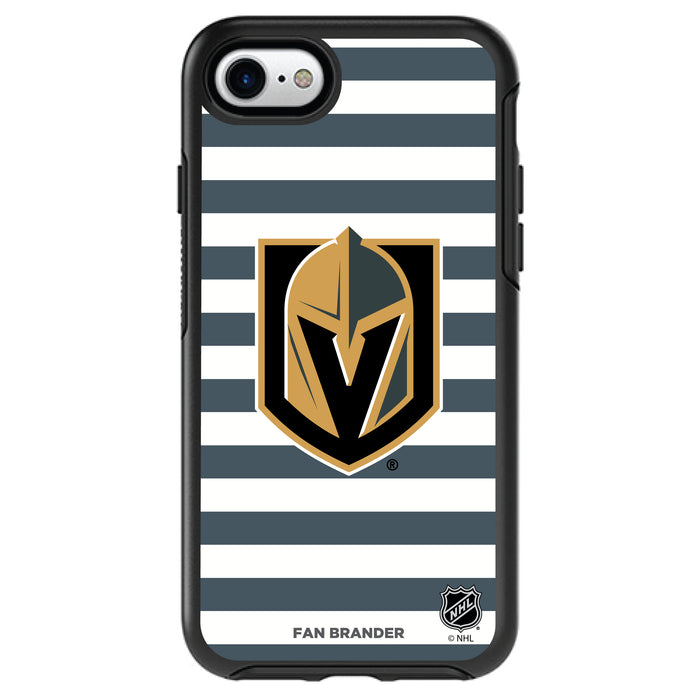 OtterBox Black Phone case with Vegas Golden Knights Stripes