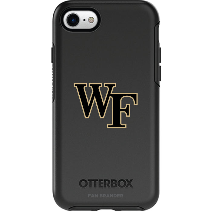OtterBox Black Phone case with Wake Forest Demon Deacons Primary Logo