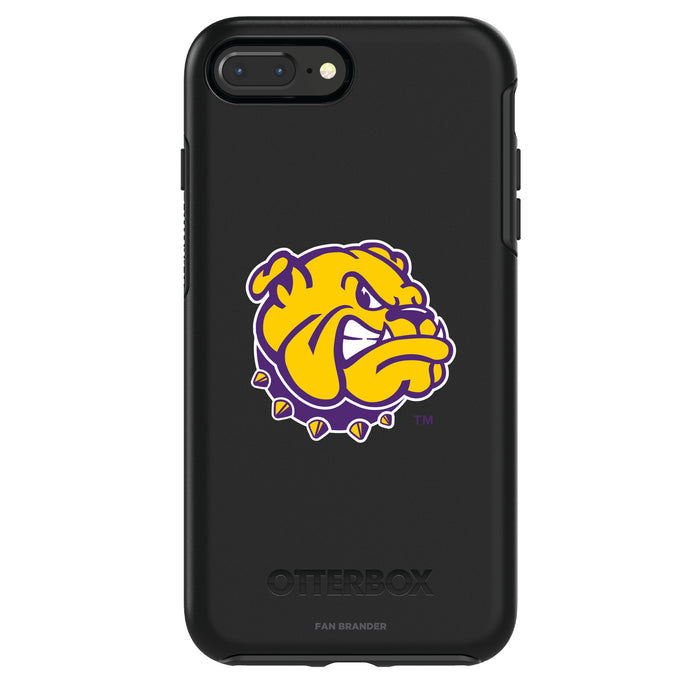 OtterBox Black Phone case with Western Illinois University Leathernecks Secondary Logo