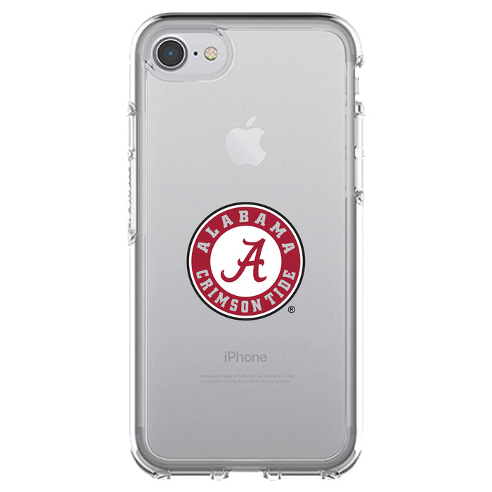 OtterBox clear Phone case with Alabama Crimson Tide Primary Logo