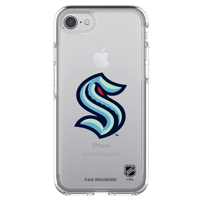 OtterBox Clear Symmetry Phone case with Seattle Kraken Primary Logo