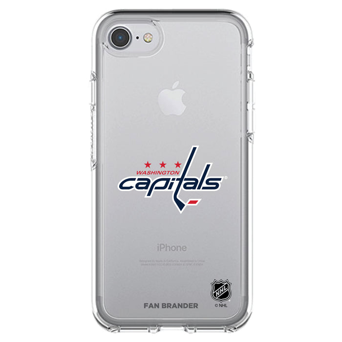 OtterBox Clear Symmetry Phone case with Washington Capitals Primary Logo