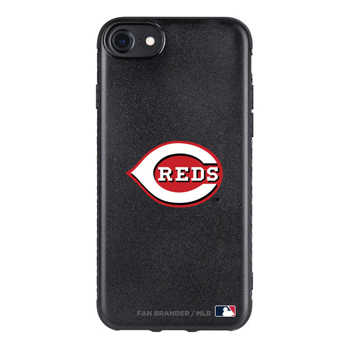 Fan Brander Black Slim Phone case with Cincinnati Reds Primary Logo