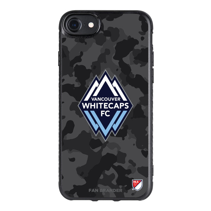 Fan Brander Black Slim Phone case with Vancouver Whitecaps FC Urban Camo design