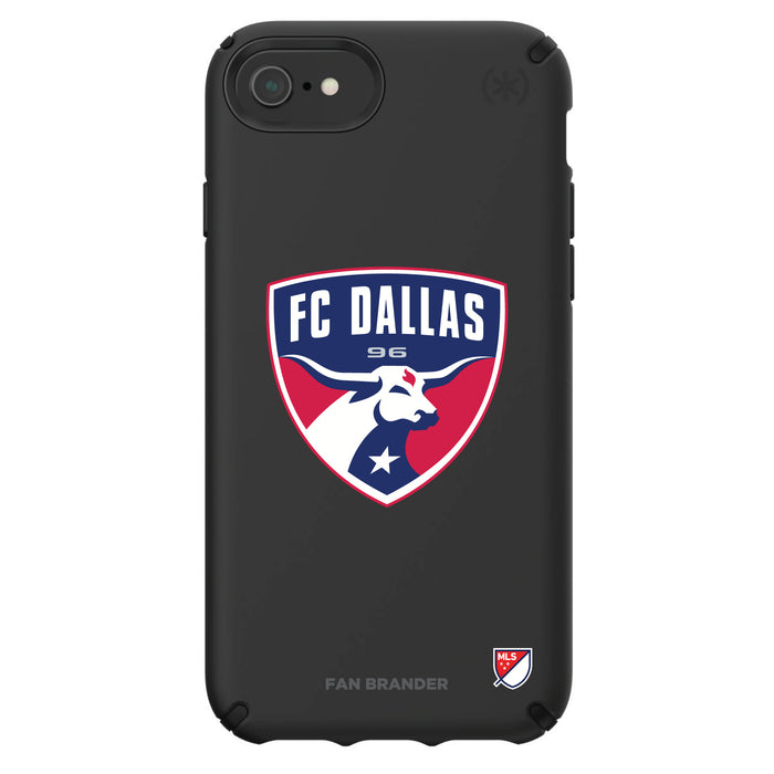 Speck Black Presidio Series Phone case with FC Dallas Primary Logo