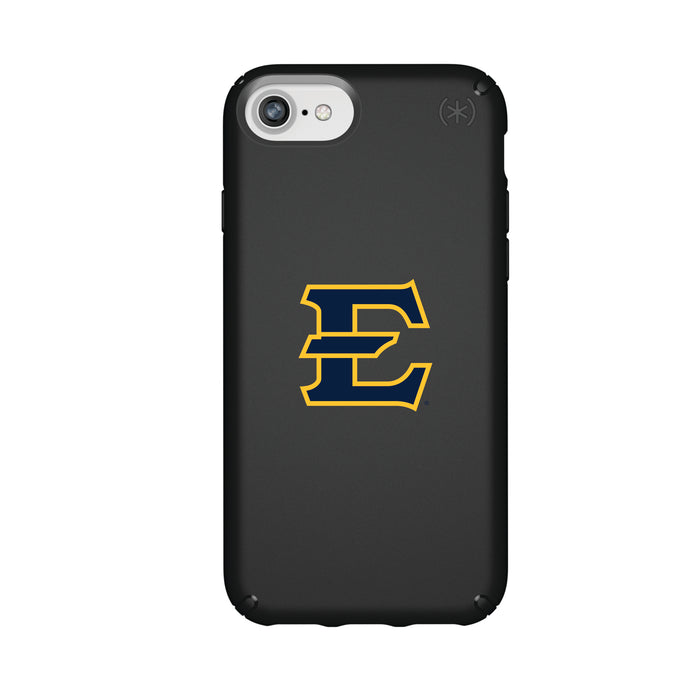 Speck Black Presidio Series Phone case with Eastern Tennessee State Buccaneers Primary Logo