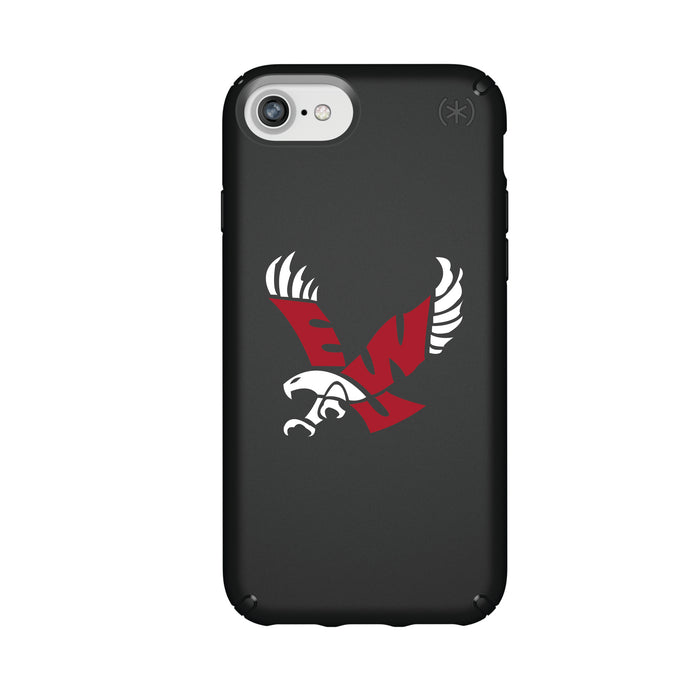 Speck Black Presidio Series Phone case with Eastern Washington Eagles Primary Logo