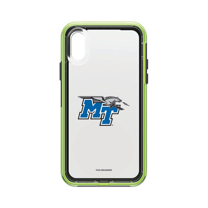 Speck Black Presidio Series Phone case with Middle Tennessee State Blue Raiders Primary Logo