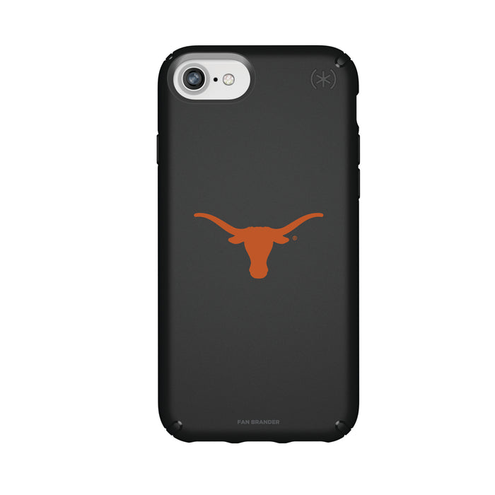Speck Black Presidio Series Phone case with Texas Longhorns  Primary Logo
