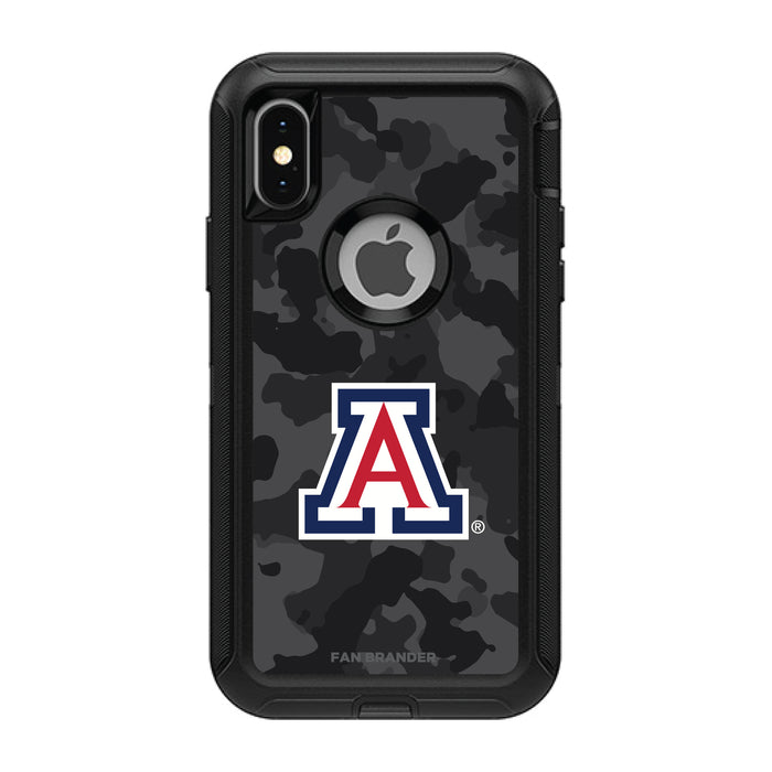 OtterBox Black Phone case with Arizona Wildcats Urban Camo Background