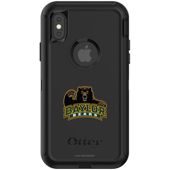 OtterBox Black Phone case with Baylor Bears Secondary Logo