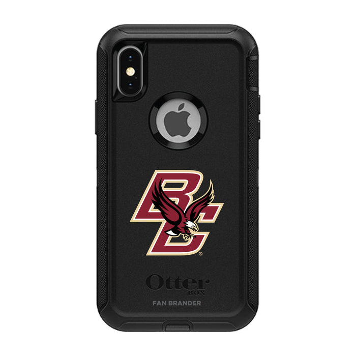 OtterBox Black Phone case with Boston College Eagles Primary Logo