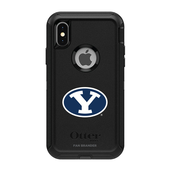 OtterBox Black Phone case with Brigham Young Cougars Primary Logo