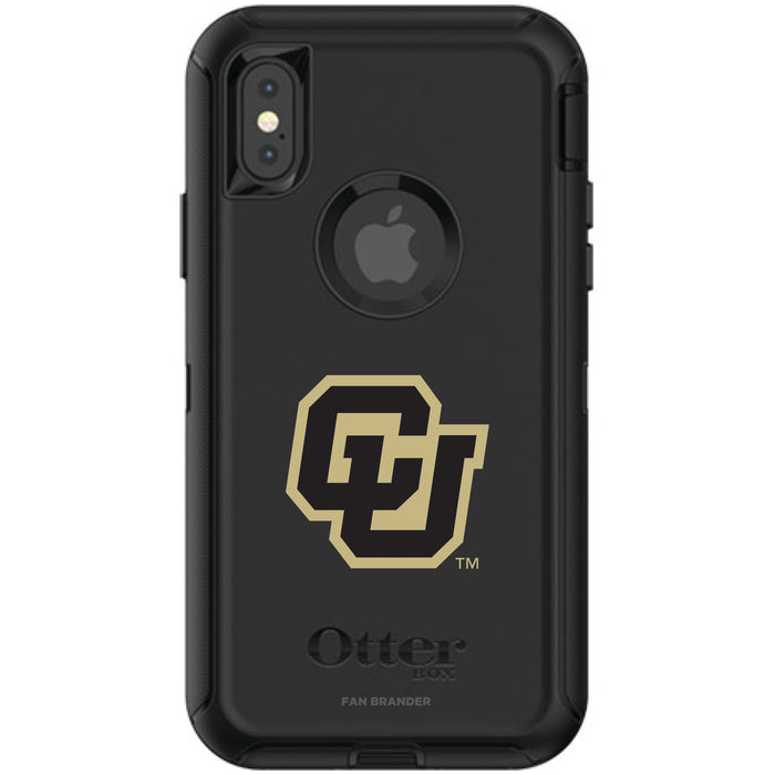 OtterBox Black Phone case with Colorado Buffaloes Secondary Logo