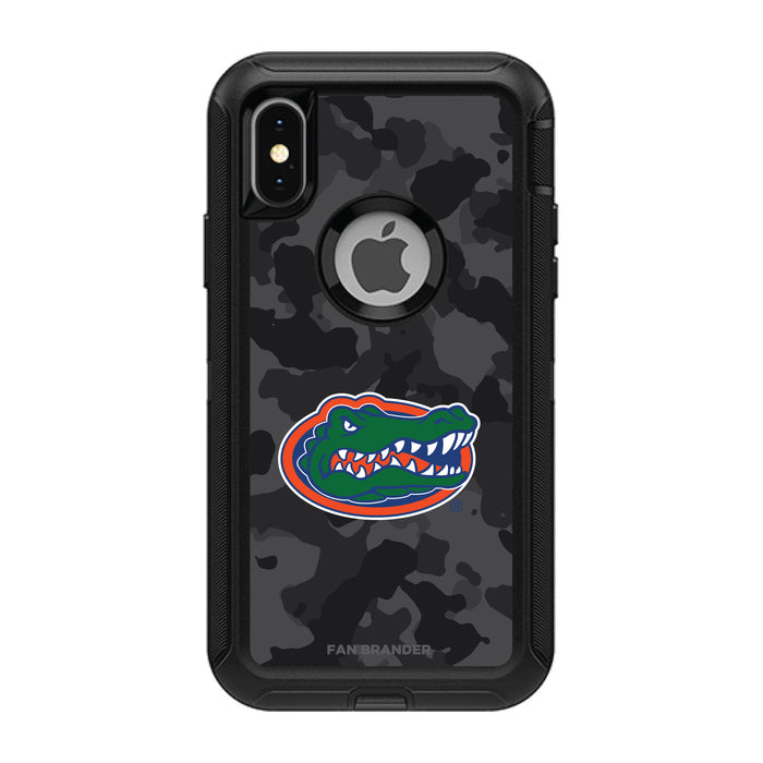 OtterBox Black Phone case with Florida Gators Urban Camo Background