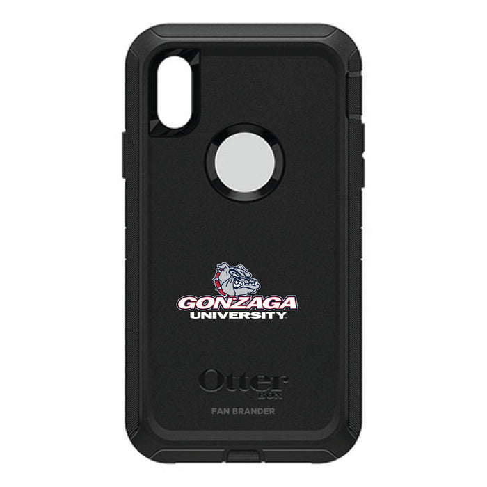 OtterBox Black Phone case with Gonzaga Bulldogs Primary Logo