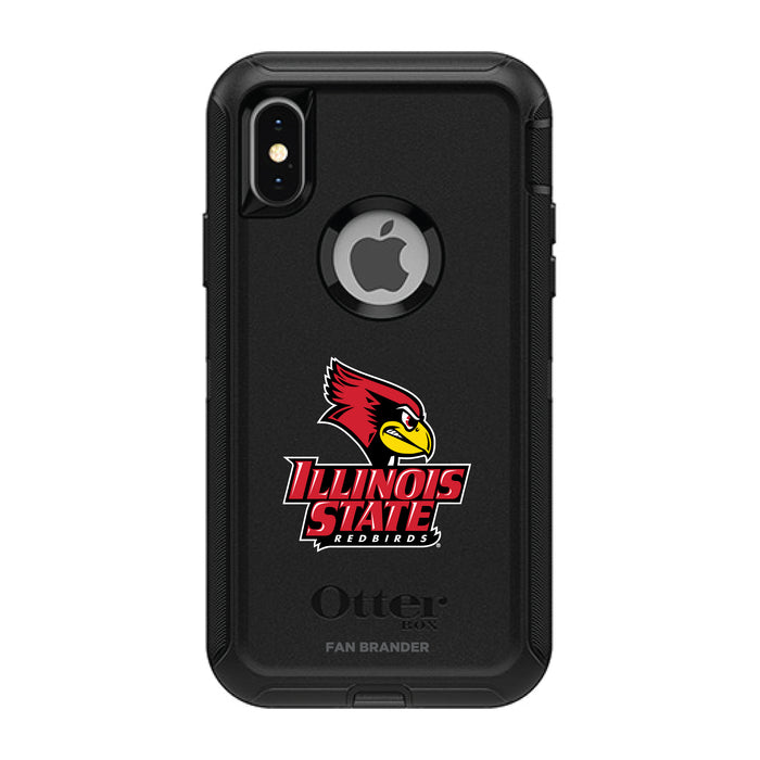 OtterBox Black Phone case with Illinois State Redbirds Secondary Logo