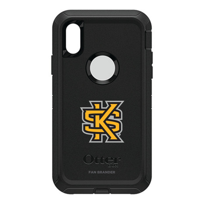 OtterBox Black Phone case with Kennesaw State Owls Primary Logo