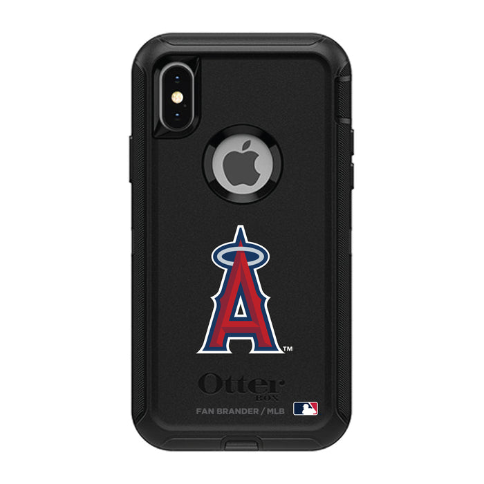 OtterBox Black Phone case with Los Angeles Angels Primary Logo