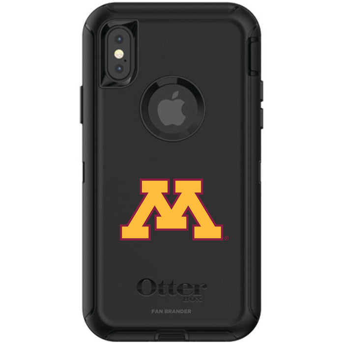 OtterBox Black Phone case with Minnesota Golden Gophers Primary Logo