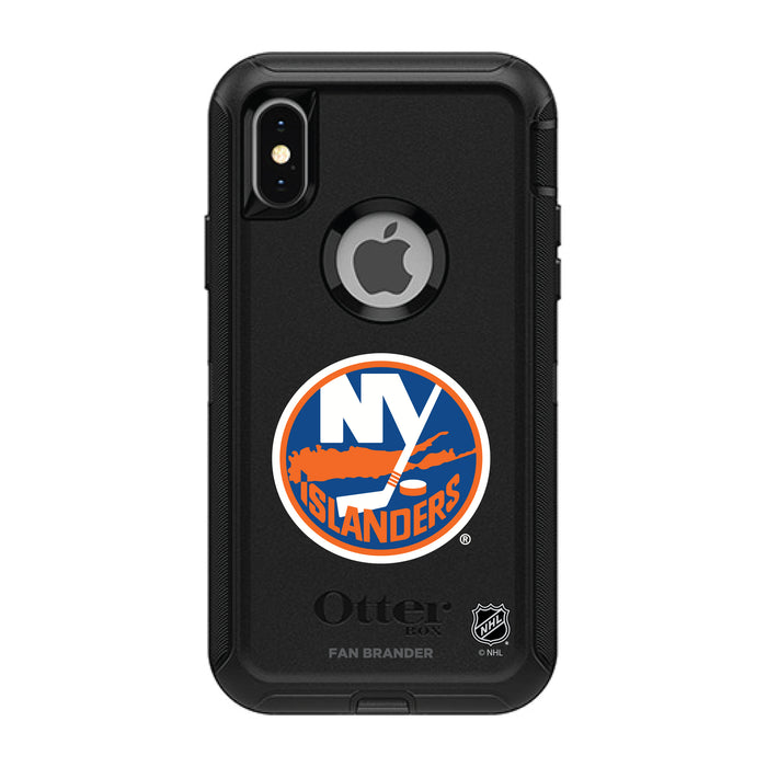 OtterBox Black Phone case with New York Islanders Primary Logo