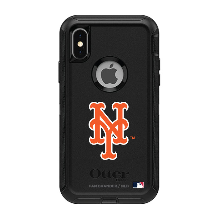OtterBox Black Phone case with New York Mets Primary Logo